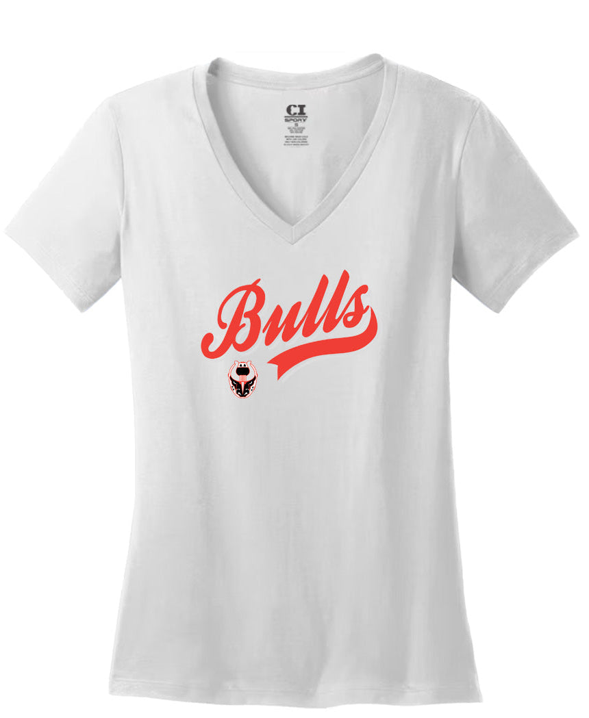 Ladies White Tee
