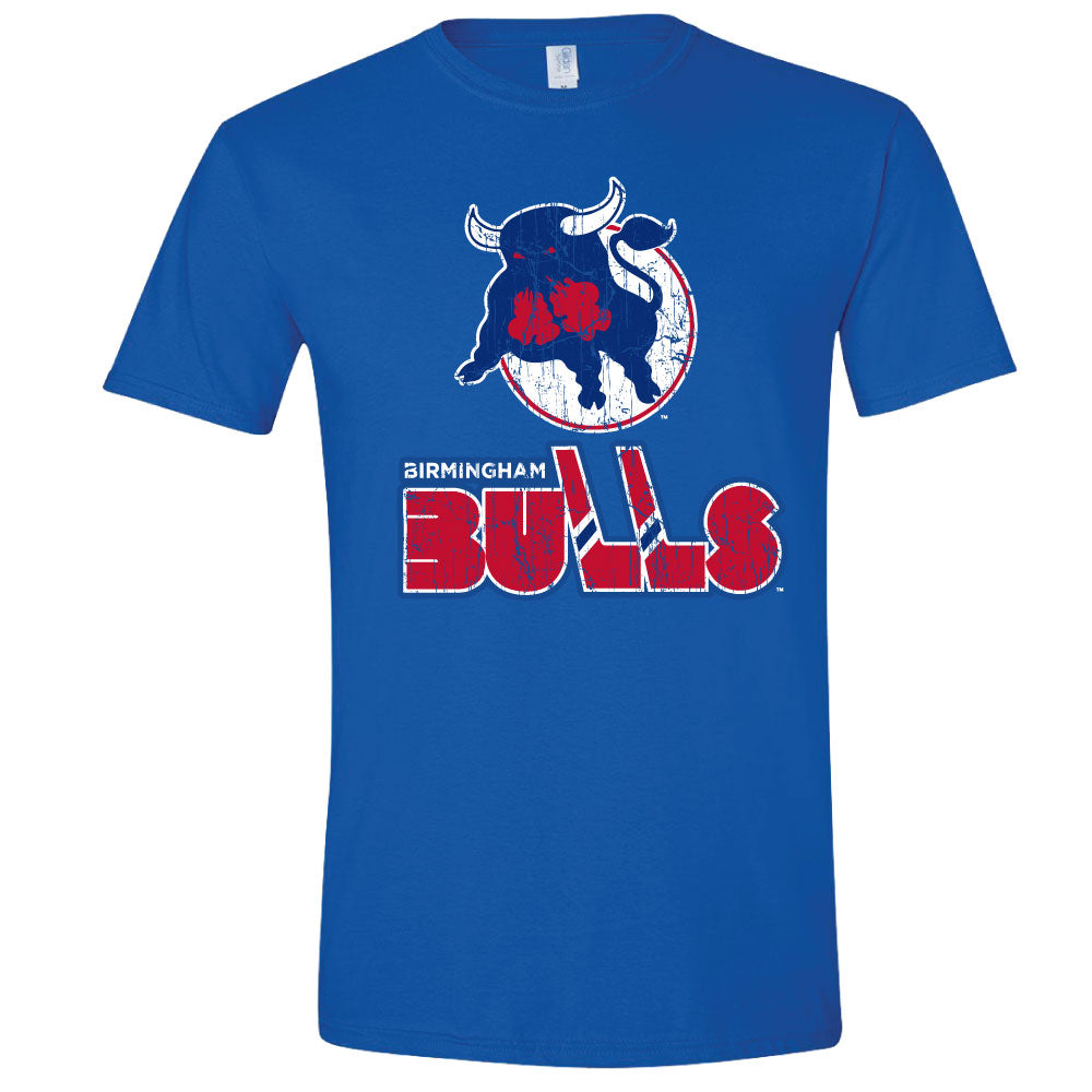 Distressed WHA Bulls Tee
