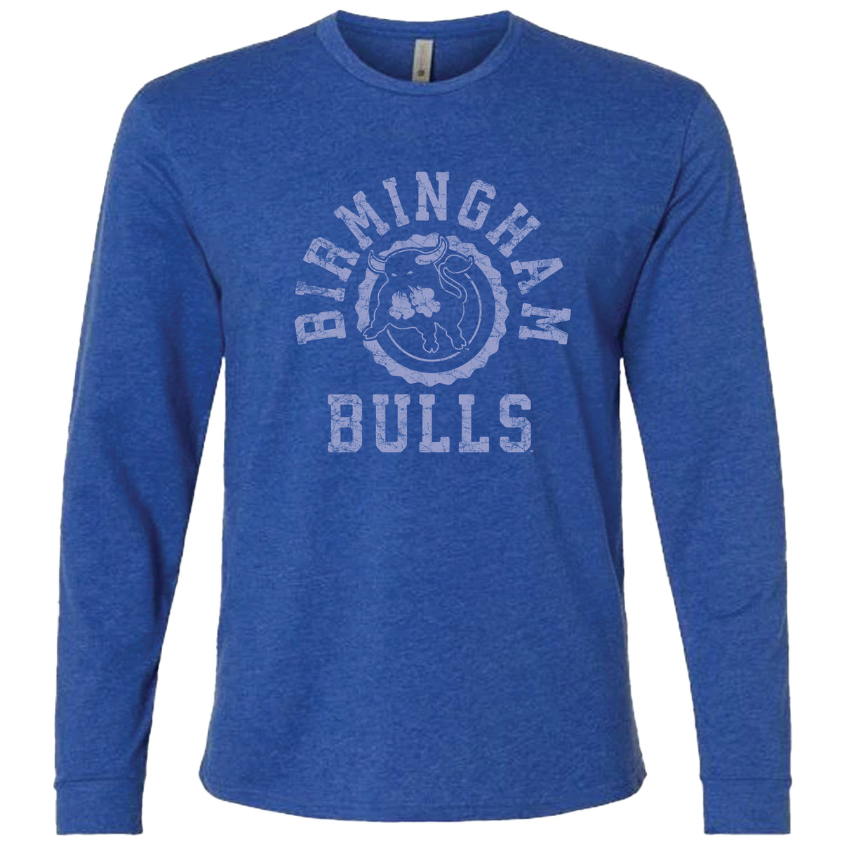 Blue WHA LS Tee