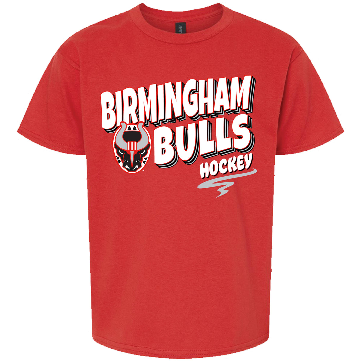 Red Youth Bham Bulls Tee
