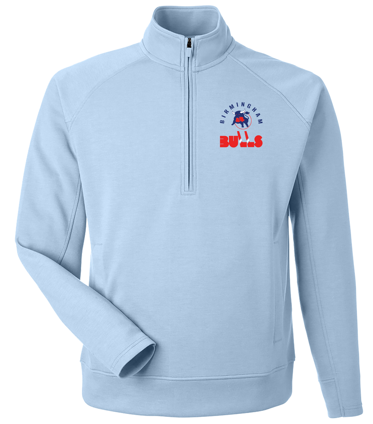 Ice Blue WHA 1/4 Zip